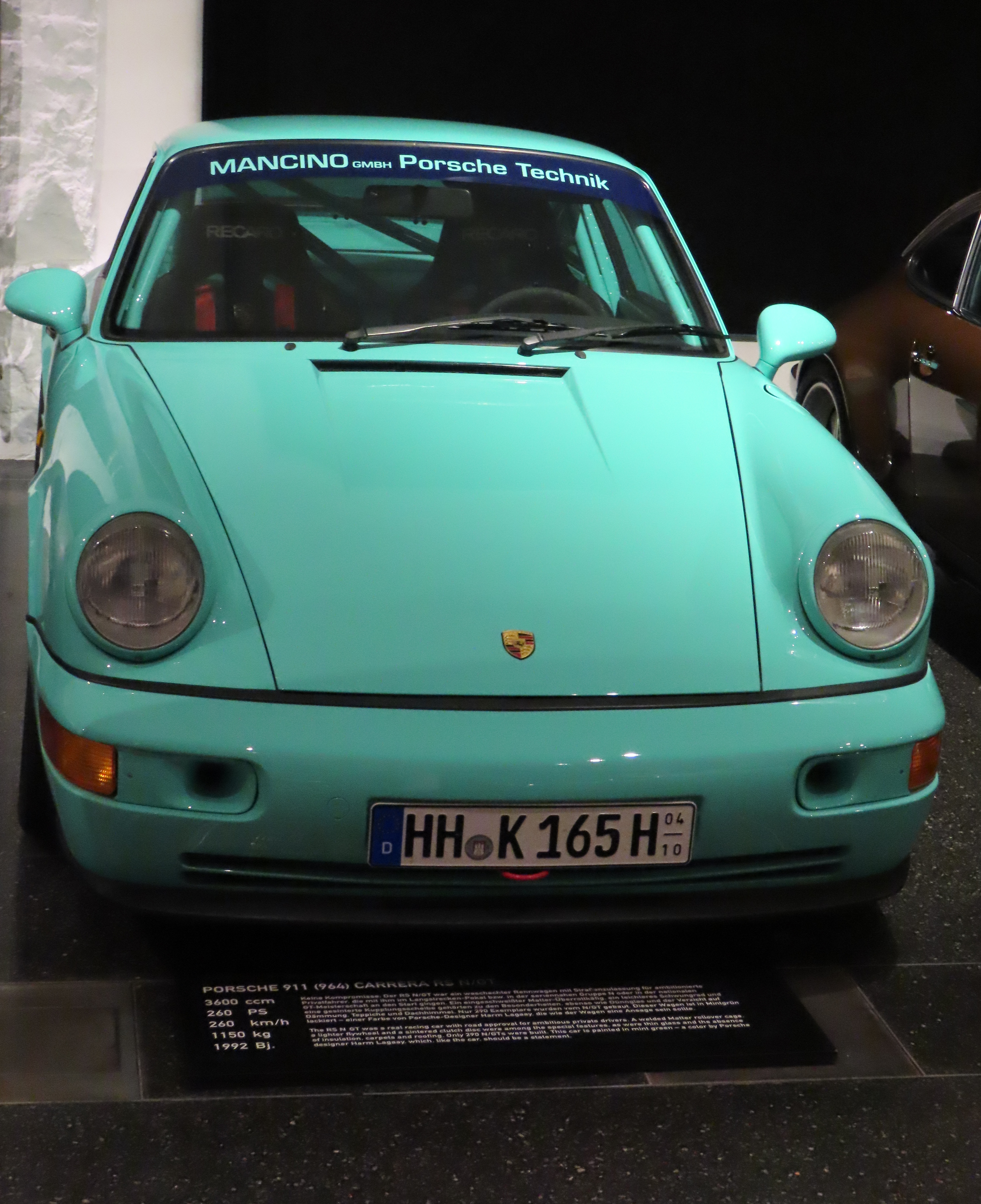 Carrera RS N/GT — Exterior