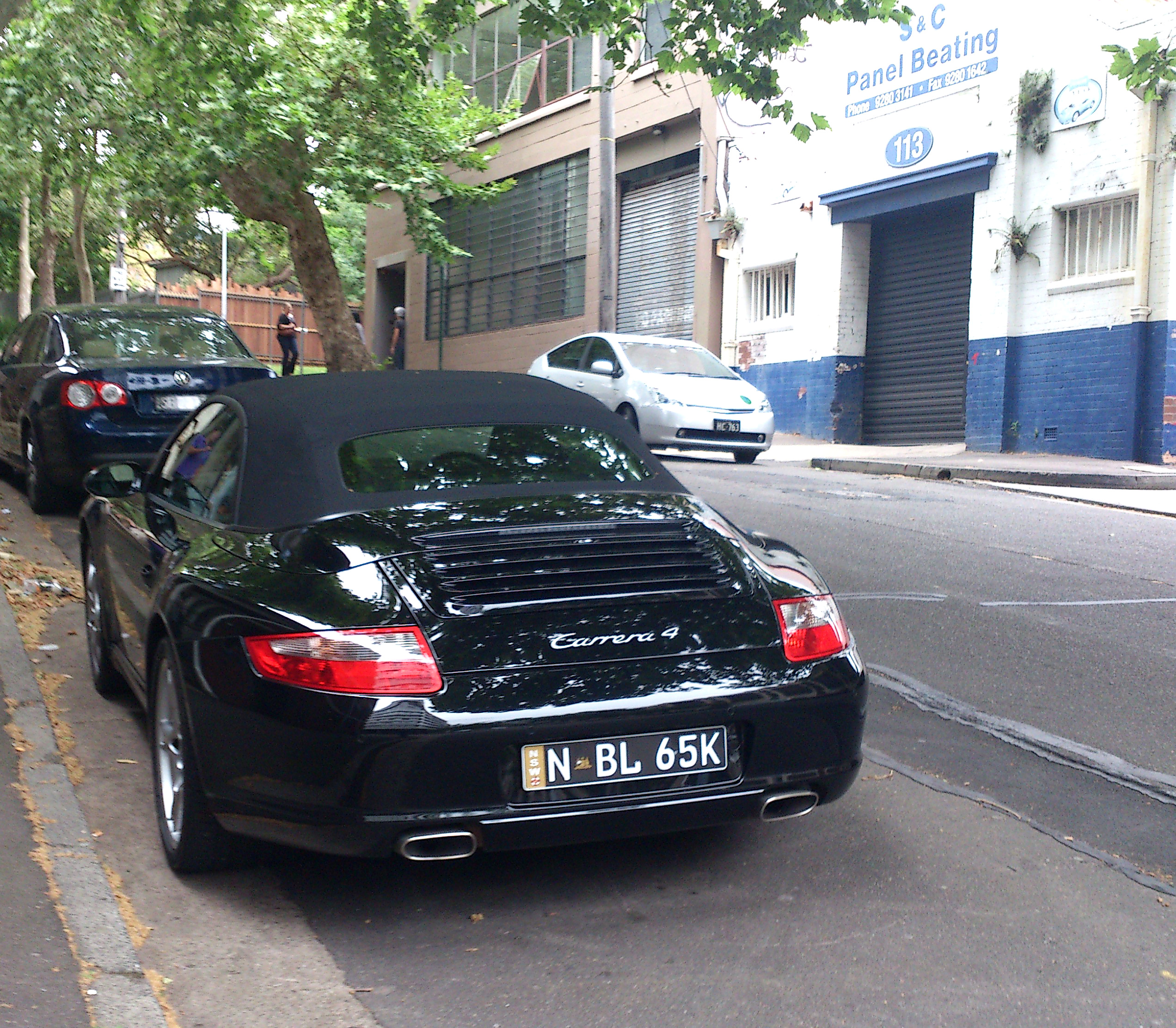 Carrera 4 Cabriolet — Exterior